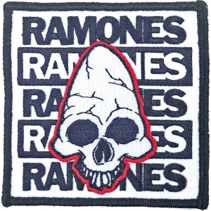 Ramones - Pinhead Woven Patch in the group MERCHANDISE / Merch / Punk at Bengans Skivbutik AB (5538333)