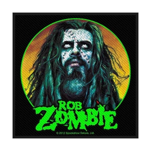 Rob Zombie - Zombie Face Standard Patch in the group MERCHANDISE / Merch / Hårdrock at Bengans Skivbutik AB (5538343)