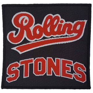 Rolling Stones - Team Logo Square Standard Patch in the group MERCHANDISE at Bengans Skivbutik AB (5538376)