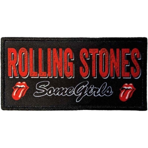 Rolling Stones - Some Girls Logo Printed Patch in the group MERCHANDISE / Merch / Pop-Rock at Bengans Skivbutik AB (5538377)