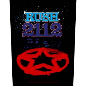 Rush - 2112 Back Patch in the group MERCHANDISE / Merch / Pop-Rock at Bengans Skivbutik AB (5538388)