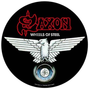 Saxon - Wheels Of Steel Back Patch in the group MERCHANDISE / Merch / Hårdrock at Bengans Skivbutik AB (5538392)