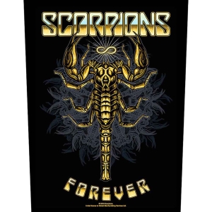 Scorpions - Forever Back Patch in the group MERCHANDISE / Merch / Hårdrock at Bengans Skivbutik AB (5538398)