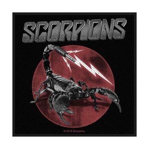 Scorpions - Jack Standard Patch in the group MERCHANDISE / Merch / Hårdrock at Bengans Skivbutik AB (5538399)