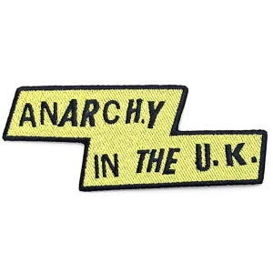 Sex Pistols - Anarchy Woven Patch in the group MERCHANDISE / Merch / Punk at Bengans Skivbutik AB (5538403)