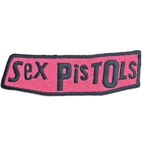 Sex Pistols - Logo Woven Patch in the group MERCHANDISE / Merch / Punk at Bengans Skivbutik AB (5538405)