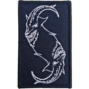 Slipknot - Goat Outline Woven Patch in the group MERCHANDISE / Merch / Hårdrock at Bengans Skivbutik AB (5538437)