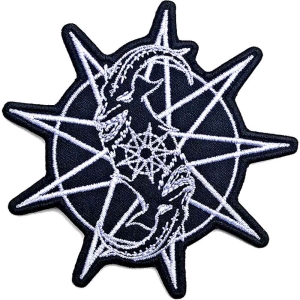 Slipknot - Goat Star Woven Patch in the group MERCHANDISE / Merch / Hårdrock at Bengans Skivbutik AB (5538438)