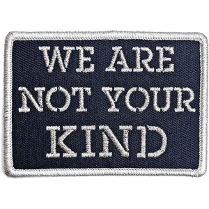 Slipknot - We Are Not Your Kind Stencil Woven Patch in the group MERCHANDISE / Merch / Hårdrock at Bengans Skivbutik AB (5538439)