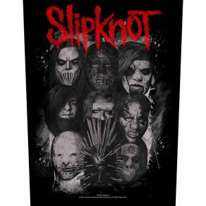 Slipknot - We Are Not Your Kind Masks Back Patch in the group MERCHANDISE / Merch / Hårdrock at Bengans Skivbutik AB (5538446)