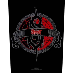 Slipknot - Crest Back Patch in the group MERCHANDISE / Merch / Hårdrock at Bengans Skivbutik AB (5538447)