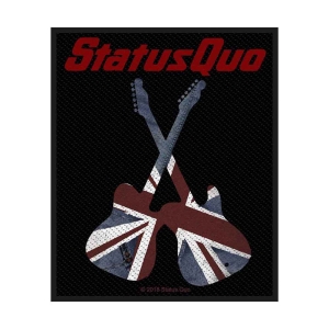 Status Quo - Guitars Standard Patch in the group OTHER / MK Export CDON Merch at Bengans Skivbutik AB (5538450)