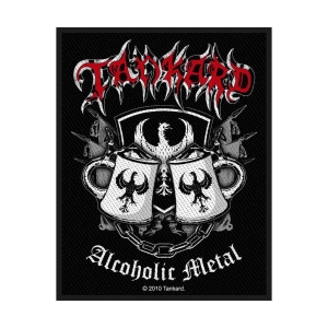 Tankard - Alcoholic Metal Standard Patch in the group MERCHANDISE / Merch / Hårdrock at Bengans Skivbutik AB (5538456)