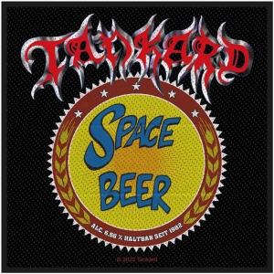 Tankard - Space Beer Standard Patch in the group MERCHANDISE at Bengans Skivbutik AB (5538457)