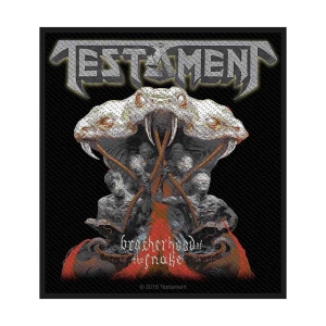 Testament - Brotherhood Of The Snake Standard Patch in the group MERCHANDISE at Bengans Skivbutik AB (5538460)