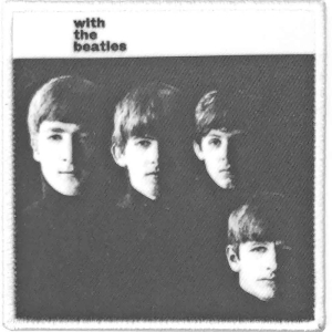 The Beatles - With The Beatles Woven Patch in the group MERCHANDISE / Merch / Pop-Rock at Bengans Skivbutik AB (5538463)