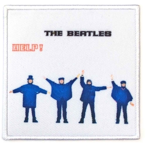 The Beatles - Help! Woven Patch in the group MERCHANDISE / Merch / Pop-Rock at Bengans Skivbutik AB (5538464)