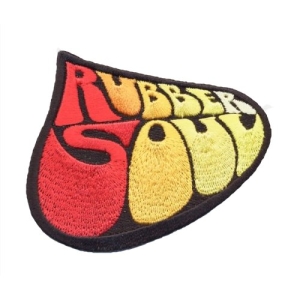 The Beatles - Rubber Soul Logo Standard Patch in the group MERCHANDISE / Merch / Pop-Rock at Bengans Skivbutik AB (5538479)