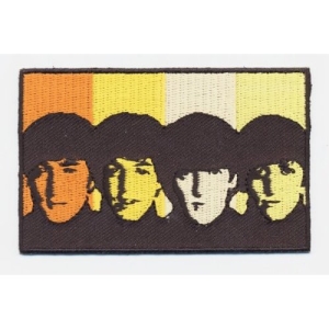 The Beatles - Heads In Bands Standard Patch in the group MERCHANDISE / Merch / Pop-Rock at Bengans Skivbutik AB (5538484)