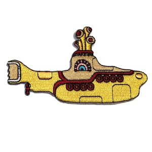 The Beatles - Yellow Submarine Large Woven Patch in the group MERCHANDISE / Merch / Pop-Rock at Bengans Skivbutik AB (5538488)