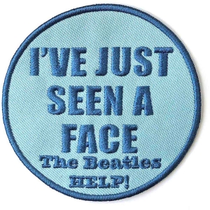 The Beatles - I've Just Seen A Face Woven Patch in the group MERCHANDISE / Merch / Pop-Rock at Bengans Skivbutik AB (5538501)