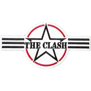 The Clash - Army Stripes Woven Patch in the group MERCHANDISE / Merch / Punk at Bengans Skivbutik AB (5538538)