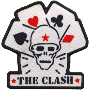 The Clash - Cards Printed Patch in the group MERCHANDISE / Merch / Punk at Bengans Skivbutik AB (5538539)