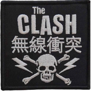 The Clash - Skull & Crossbones Woven Patch in the group MERCHANDISE / Merch / Punk at Bengans Skivbutik AB (5538541)