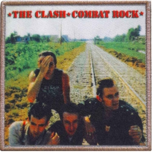 The Clash - Combat Rock Printed Patch in the group MERCHANDISE / Merch / Punk at Bengans Skivbutik AB (5538542)