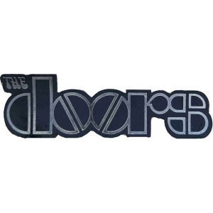 The Doors - Chrome Logo Printed Patch in the group MERCHANDISE / Merch / Pop-Rock at Bengans Skivbutik AB (5538547)