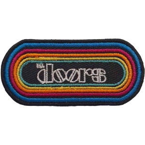 The Doors - Rainbow Logo Woven Patch in the group MERCHANDISE / Merch / Pop-Rock at Bengans Skivbutik AB (5538549)