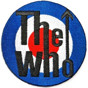 The Who - Target Logo Woven Patch in the group MERCHANDISE / Merch / Pop-Rock at Bengans Skivbutik AB (5538566)