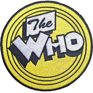 The Who - Yellow Circle Woven Patch in the group MERCHANDISE / Merch / Pop-Rock at Bengans Skivbutik AB (5538568)