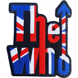 The Who - Union Jack Woven Patch in the group MERCHANDISE / Merch / Pop-Rock at Bengans Skivbutik AB (5538569)