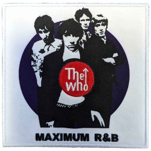 The Who - Maximum R&B Printed Patch in the group MERCHANDISE / Merch / Pop-Rock at Bengans Skivbutik AB (5538570)