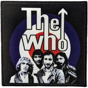 The Who - Band Photo Printed Patch in the group MERCHANDISE / Merch / Pop-Rock at Bengans Skivbutik AB (5538574)