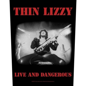 Thin Lizzy - Live & Dangerous Back Patch in the group MERCHANDISE / Merch / Hårdrock at Bengans Skivbutik AB (5538580)