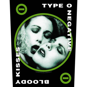 Type O Negative - Bloody Kisses Back Patch in the group MERCHANDISE / Merch / Hårdrock at Bengans Skivbutik AB (5538594)
