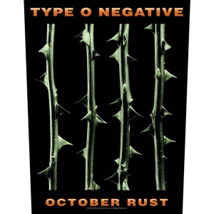 Type O Negative - October Rust Back Patch in the group MERCHANDISE / Merch / Hårdrock at Bengans Skivbutik AB (5538595)