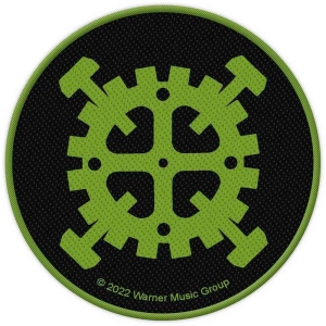 Type O Negative - Gear Logo Standard Patch in the group MERCHANDISE / Merch / Hårdrock at Bengans Skivbutik AB (5538599)