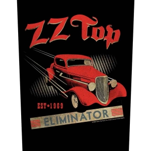 Zz Top - Eliminator Back Patch in the group MERCHANDISE / Merch / Hårdrock at Bengans Skivbutik AB (5538633)