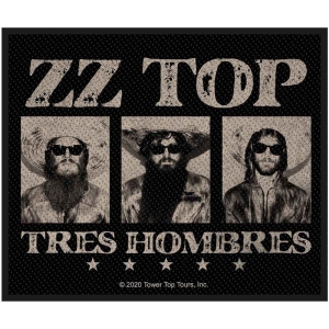 Zz Top - Tres Hombres Standard Patch in the group MERCHANDISE / Merch / Hårdrock at Bengans Skivbutik AB (5538634)