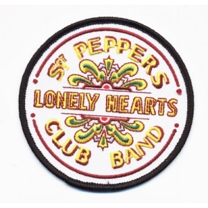 The Beatles - Sgt Pepper Drum Standard Patch in the group MERCHANDISE / Merch / Pop-Rock at Bengans Skivbutik AB (5538641)