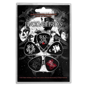 Black Veil Brides - Skull Plectrum Pack in the group MERCHANDISE / Merch / Hårdrock at Bengans Skivbutik AB (5538642)