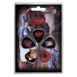 Death - Albums Plectrum Pack in the group MERCHANDISE / Merch / Hårdrock at Bengans Skivbutik AB (5538646)