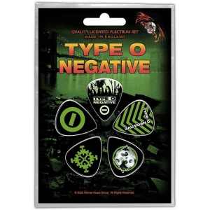 Type O Negative - World Coming Down Plectrum Pack in the group MERCHANDISE / Merch / Hårdrock at Bengans Skivbutik AB (5538658)