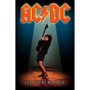 Ac/Dc - Let There Be Rock Textile Poster in the group MERCH / Minsishops-merch / Ac/Dc at Bengans Skivbutik AB (5538667)