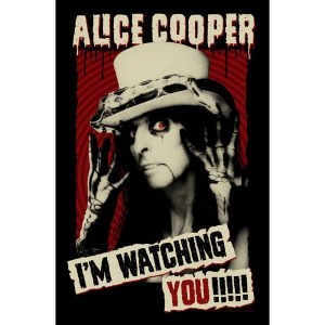 Alice Cooper - I'm Watching You Poster in the group MERCHANDISE / Merch / Hårdrock at Bengans Skivbutik AB (5538676)