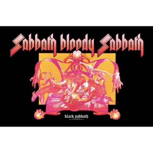 Black Sabbath - Sabbath Bloody Sabbath Textile Poster in the group MERCHANDISE / Merch / Hårdrock at Bengans Skivbutik AB (5538682)