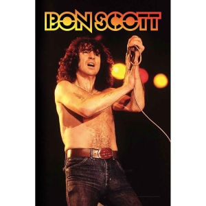 Bon Scott - Bon Scott Textile Poster in the group MERCHANDISE / Merch / Hårdrock at Bengans Skivbutik AB (5538686)